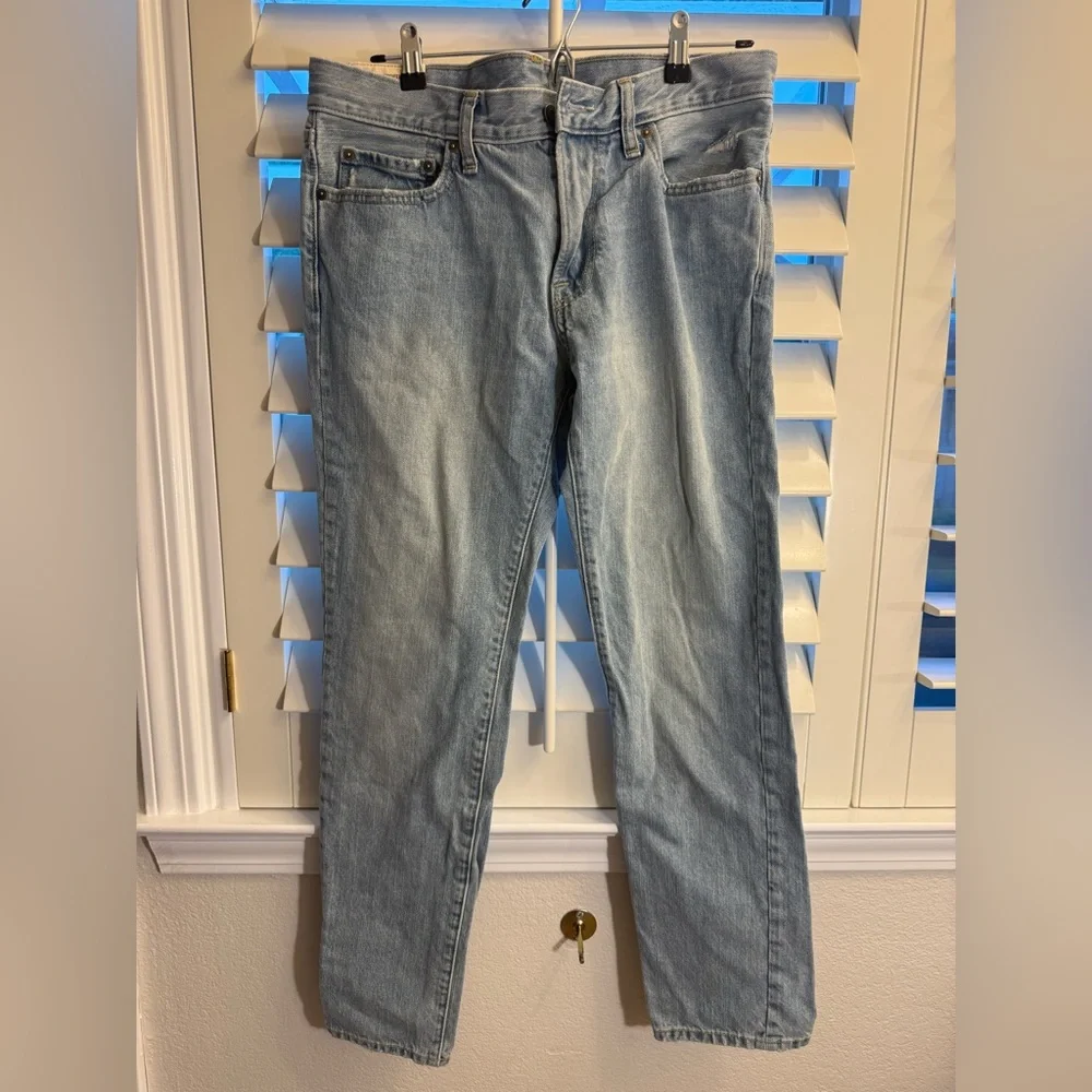 Abercrombie & Fitch Skinny Light Blue Wash Denim Jeans 32x30